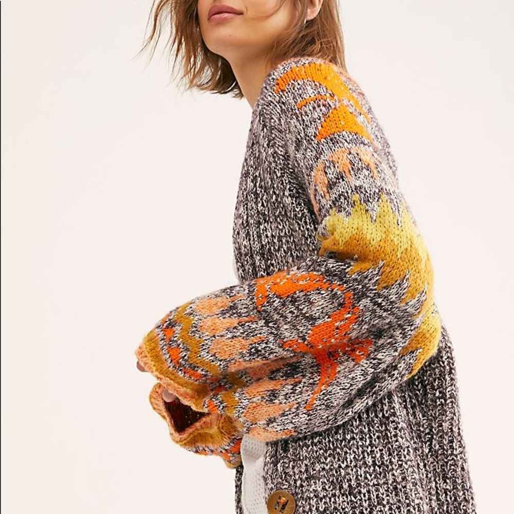 Free People Birds of a Feather Cardigan NWOT - Picture 1 of 4